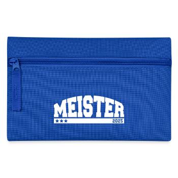 Meister 2025 - Federtasche - Royalblau - Vorne