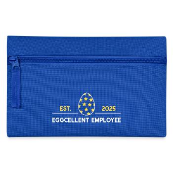 Beste Mitarbeiter Mitarbeiterin Danke Team Ostern - Federtasche - Royalblau - Vorne