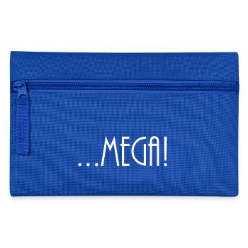Mega - Federtasche - Royalblau - Vorne