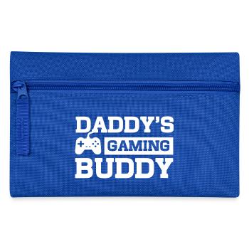 Daddys Gaming Buddy - Pencil Case - royal blue - Front