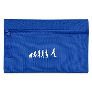 EVOLUTION Women Football soccer woman football - Pencil Case - royal blue - Front
