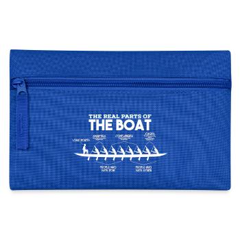 Parties d'un bateau - aviron rameur rameur bateau - Trousse - bleu royal - Devant