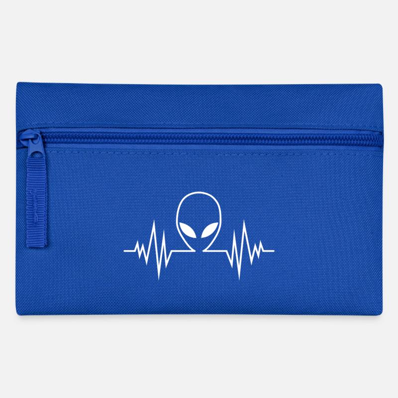 Battement de coeur avec un extraterrestre - Trousse - bleu royal