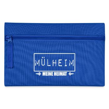 MÜLHEIM MEINE HEIMAT - Federtasche - Royalblau - Vorne