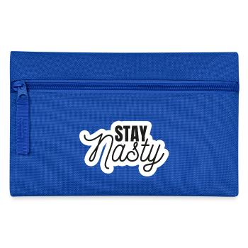 Bleib Böse - Federtasche - Royalblau - Vorne