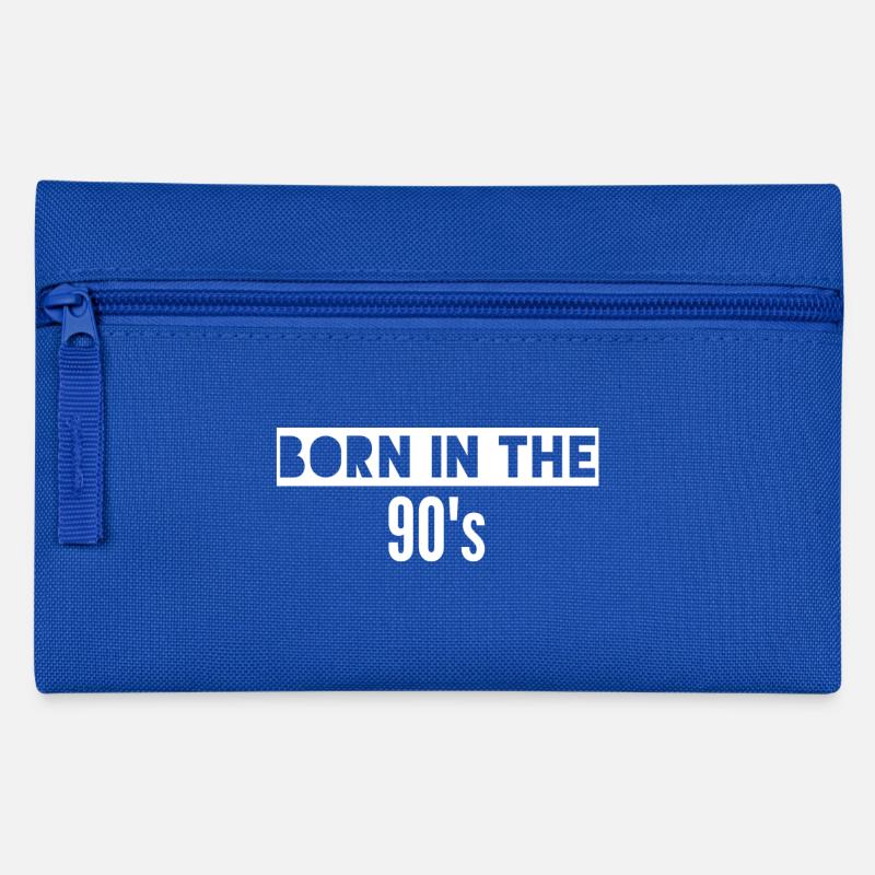 Né dans les années 90 - Trousse - bleu royal