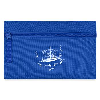 Odysseus - Federtasche - Royalblau - Vorne