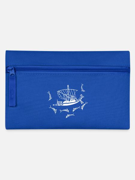 Odysseus - Federtasche - Royalblau