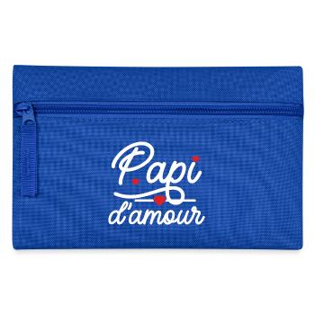Papis d'amour - Pencil Case - royal blue - Front