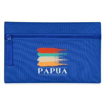 Papua Indonesia - Pencil Case - royal blue - Front