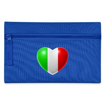 Coeur (Italie / Italia) - Trousse - bleu royal - Devant