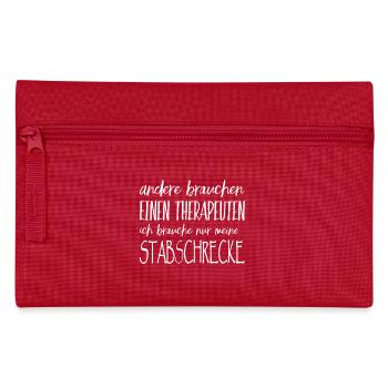 Stalking horror - Pencil Case - red - Front