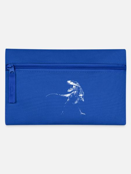 Dinosaurier - Tyrannosaurus - T-Rex - Federtasche - Royalblau