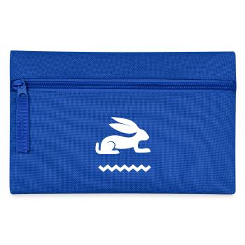 Ägyptisches Hase - Federtasche - Royalblau - Vorne