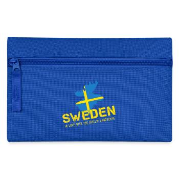 Sweden Sverige Schwede - Pencil Case - royal blue - Front