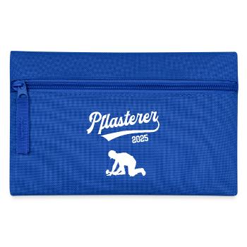 Pflasterer 2025 Ausbildung Beruf Pflasterei Lehre - Federtasche - Royalblau - Vorne