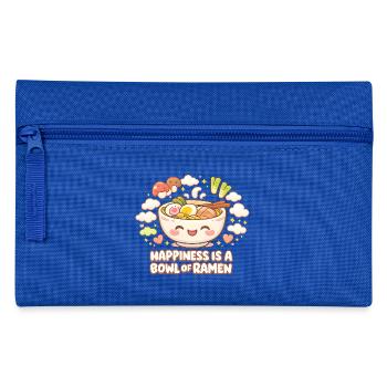 Bol de Ramen Kawaii - Trousse - bleu royal - Devant