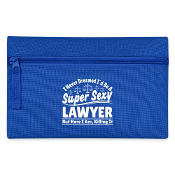 lawyer - Pencil Case - royal blue - Front