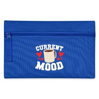 95 current mood coffee - Federtasche - Royalblau - Vorne