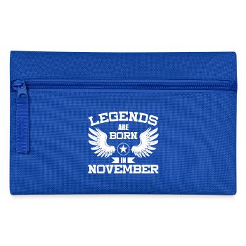 November T-Shirt Geschenk Idee Weihnachten Lustig - Federtasche - Royalblau - Vorne