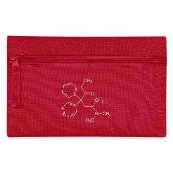 Methadone structural formula - Pencil Case - red - Front