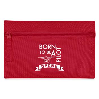 Drohne - Federtasche - Rot - Vorne