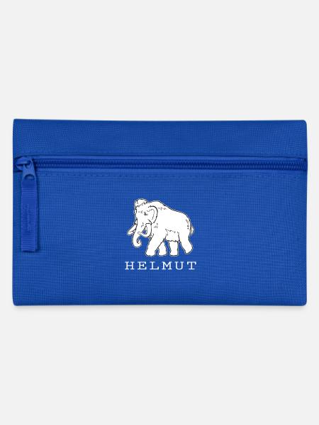 Helmut das Mammut - Federtasche - Royalblau