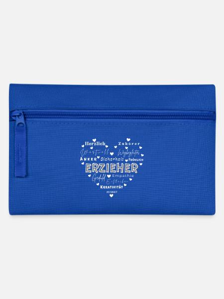 Erzieher Abschied Geschenk - Federtasche - Royalblau