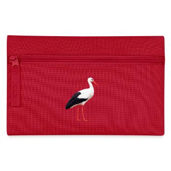 Storch - Federtasche - Rot - Vorne