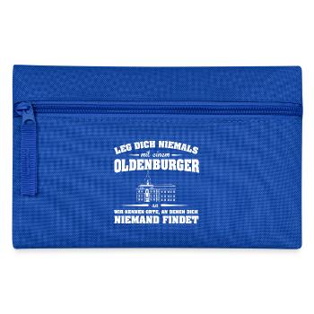 LDN Oldenburger - Federtasche - Royalblau - Vorne