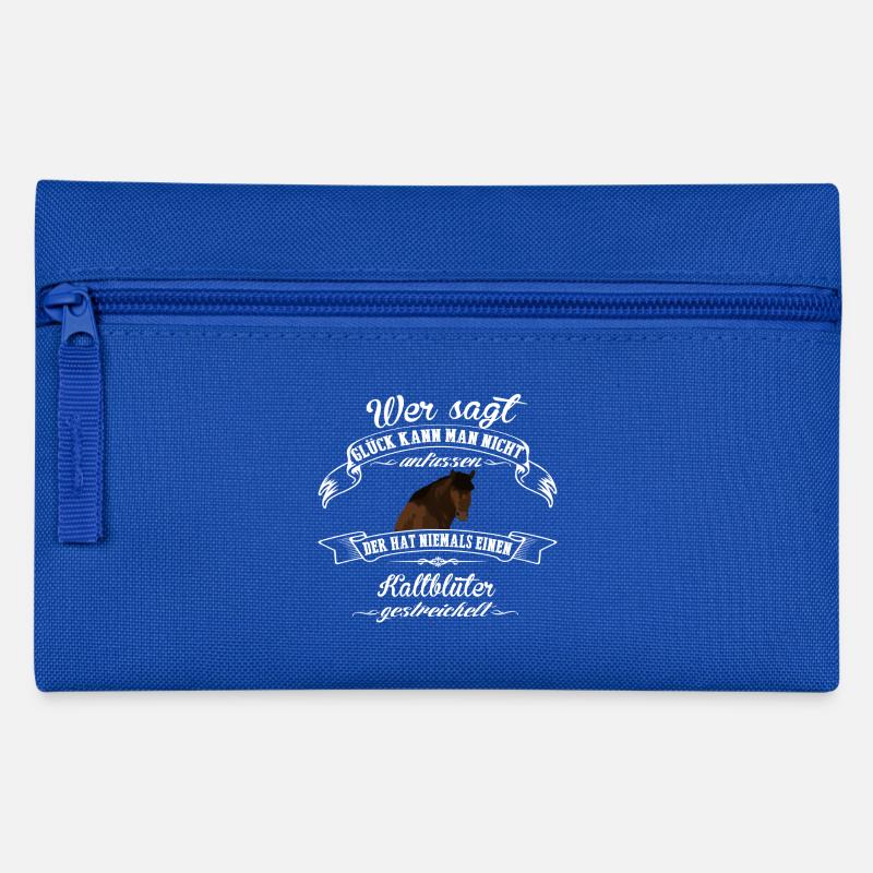 Kaltblüter luck - Pencil Case - royal blue