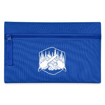 BOIS SAW BOINSAW CADEAU FOREST FÖRSTER PROFESSION - Trousse - bleu royal - Devant