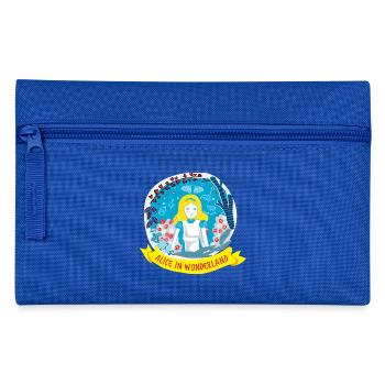 ALICE AU PAYS DES MERVEILLES - Trousse - bleu royal - Devant