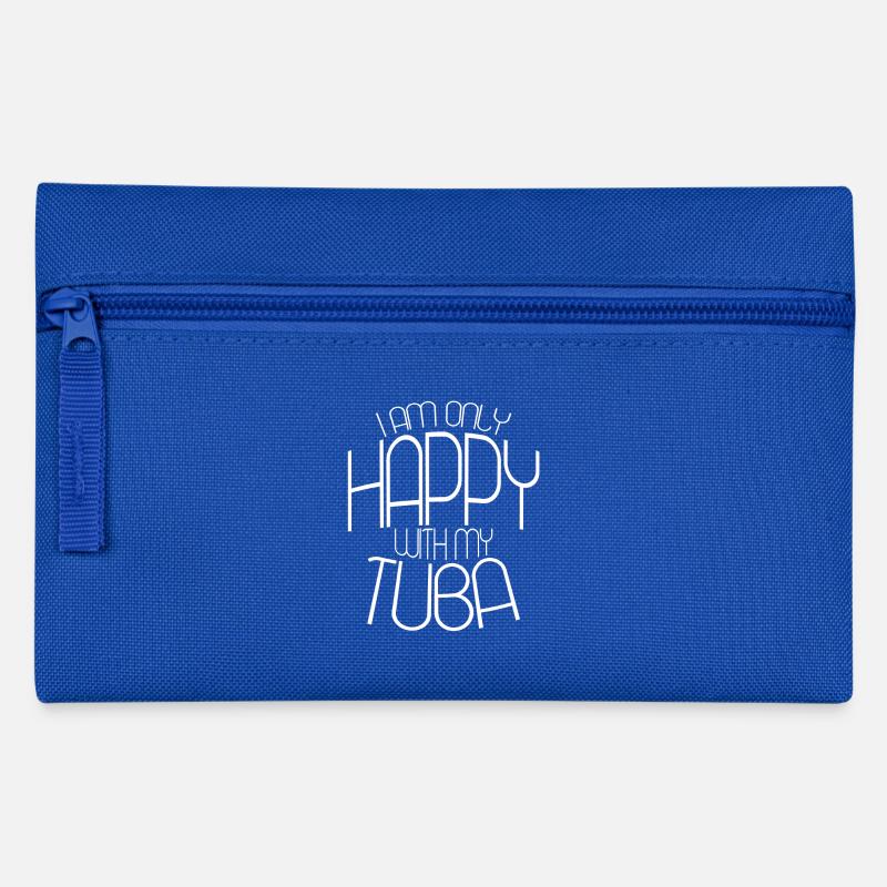 TUBA GLÜCKLICH - Federtasche - Royalblau