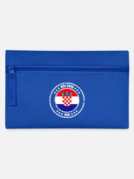 MOJ GRAD KRK - Federtasche - Royalblau
