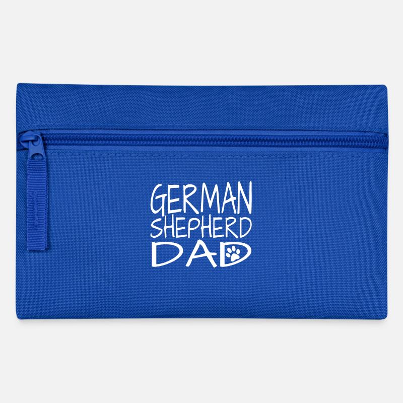 German Shepherd Schäferhund Dad - Federtasche - Royalblau