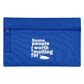 Dear Love Melting Away In Love - Pencil Case - royal blue - Front