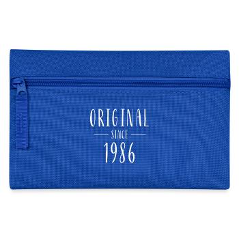 Original seit 1986 - Baujahr 1986 - Federtasche - Royalblau - Vorne
