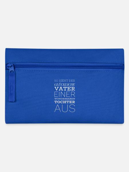 GLÜCKLICHER VATER EINER TOCHTER - Federtasche - Royalblau