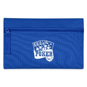 POKER - Las Vegas gamble - Pencil Case - royal blue - Front