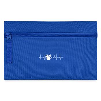 Drum Kit · Heartbeat · Drummer · Drum Kit - Pencil Case - royal blue - Front