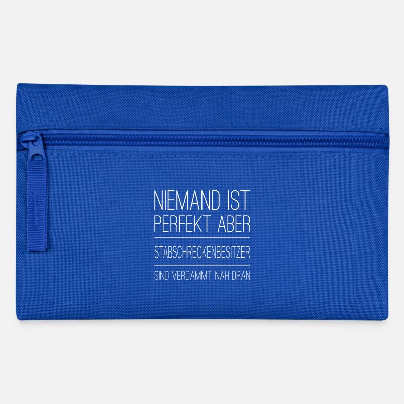 Stabschrecken Gespenstschrecken Insekt Haltung - Federtasche - Royalblau