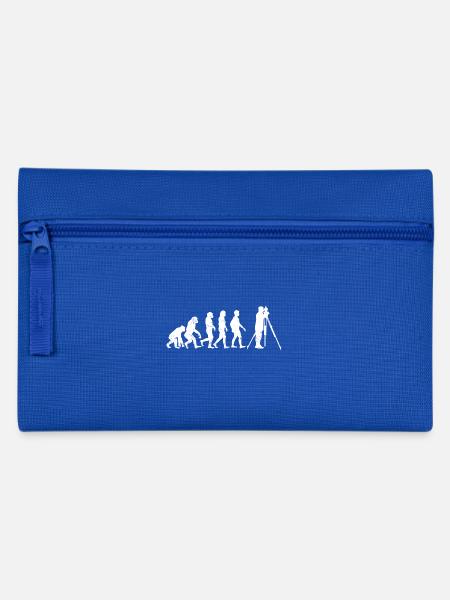 Landvermesser evolution vermesser geschenk beruf - Federtasche - Royalblau