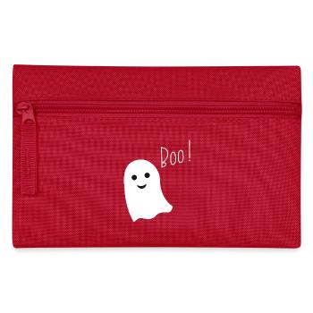 Gespenst boo - Federtasche - Rot - Vorne