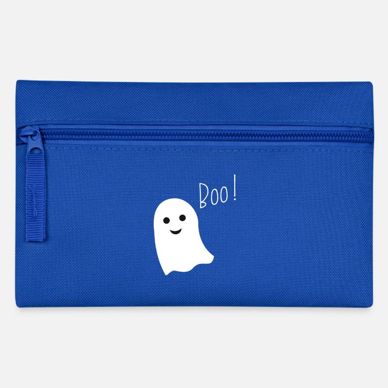 Gespenst boo - Federtasche - Royalblau