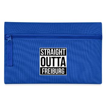 Straight Outta Freiburg - Federtasche - Royalblau - Vorne
