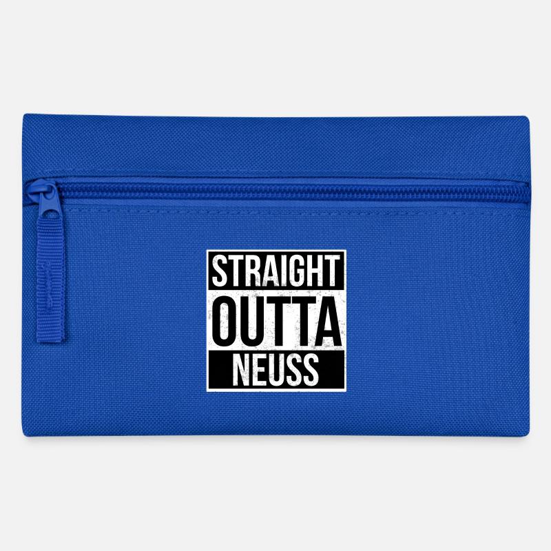 Straight Outta Neuss - Federtasche - Royalblau
