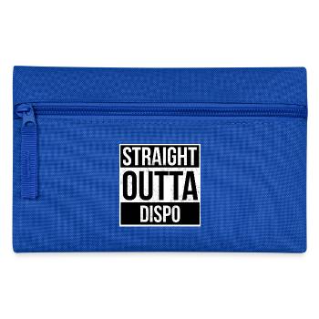 Straight Outta Dispo! - Federtasche - Royalblau - Vorne