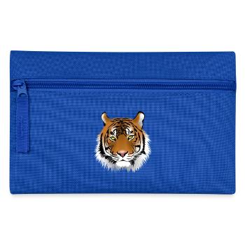 tiger - Pencil Case - royal blue - Front