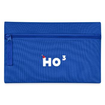 Ho ho ho, Christmas! - Pencil Case - royal blue - Front